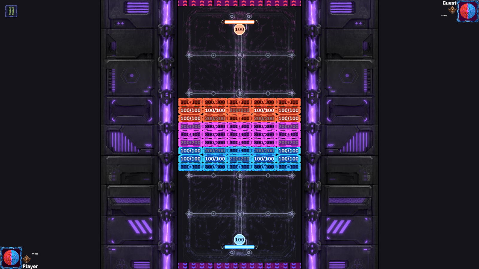A Duel Breaker match in progress